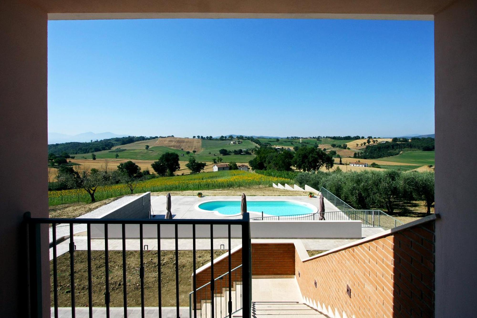La Collina Del Girasole Villa Montecastrilli Exteriör bild