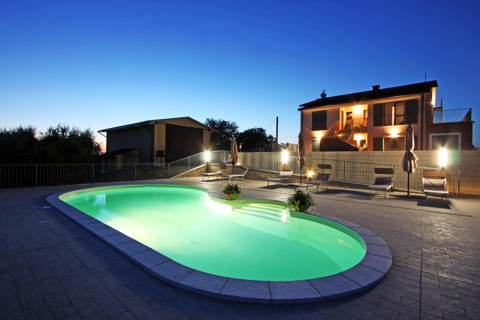 La Collina Del Girasole Villa Montecastrilli Exteriör bild